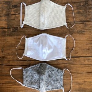 3 Triple-Layer Face Masks